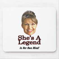 In her own mind mousepads
