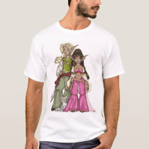 In High Spirits White Background t-shirts