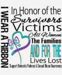In Honor Collage Domestic Violence Sexual Assault T Shirts