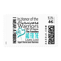 In Honor Collage Ovarian Cancer Stamps