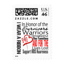 In Honor Tribute Collage AIDS Stamp