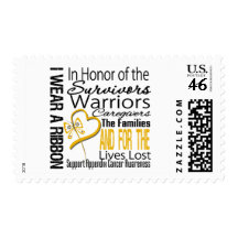 In Honor Tribute Collage Appendix Cancer Stamps