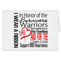 In Honor Tribute Collage Tribute AIDS Cards