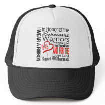 In Honor Tribute Collage Tribute AIDS Mesh Hat