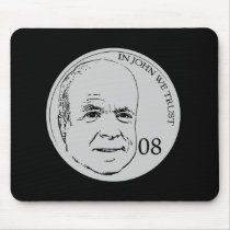 In John We Trust Mouse Mats