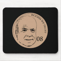 In John We Trust mousepads