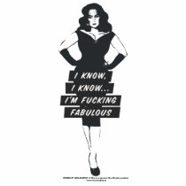 In know, in know… acrylic cut out