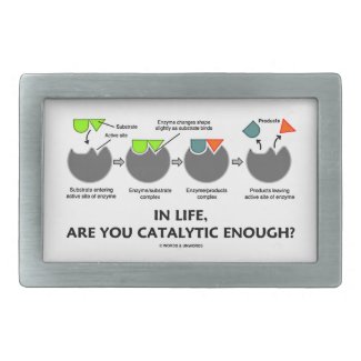 In Life, Are You Catalytic Enough? Rectangular Belt Buckles