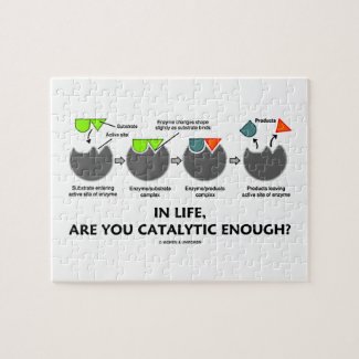 In Life, Are You Catalytic Enough? Jigsaw Puzzles