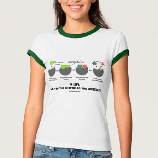 In Life, Are You The Enzyme Or The Substrate? shirt