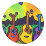 In Life I sing by piliero Round Sticker