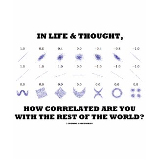 In Life & Thought How Correlated Are You Rest Of shirt
