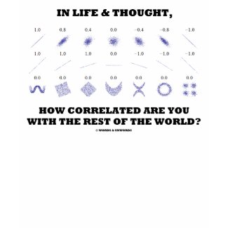 In Life & Thought How Correlated Are You Rest Of shirt