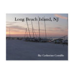 In Long Beach Island NJ by the bay Postcard
