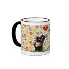  - We are different, but we are in love. Customize it! You can delete "Cat and Dog", it is also cute for any occasion.: Sizes  Available colors: black