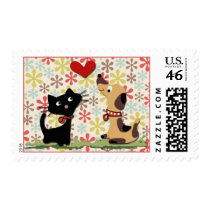 In love! Postage stamps