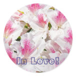 In Love! stickers Pink White Azalea Flowers Floral