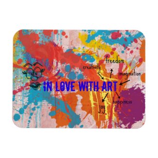 In Love with Art Flexi Magnet