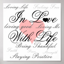 In Love With Life Poster