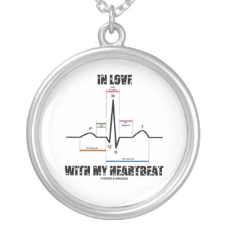 In Love With My Heartbeat (ECG/EKG Sinus Rhythm) Custom Necklace