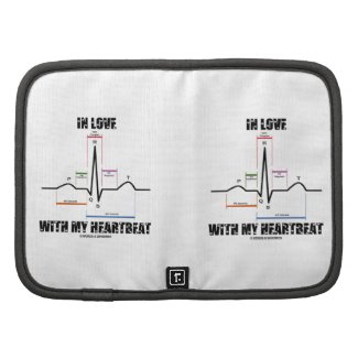 In Love With My Heartbeat (Electrocardiogram) Planner