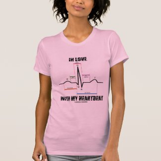 In Love With My Heartbeat (Electrocardiogram) Tees
