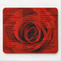 In Love With Poetry mousepads by UrbanPoetry In Love With Poetry mousepads