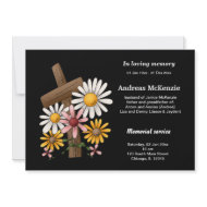 In Loving Memory invitation