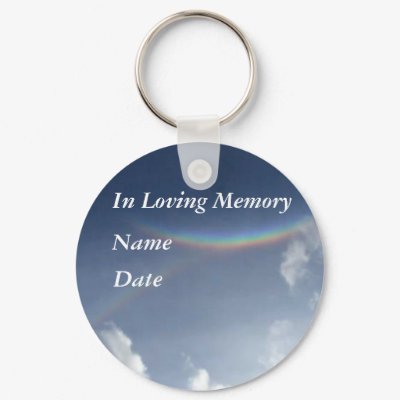 In Loving Memory Keychain by lapatrick1161