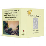 In Loving Memory Memorial Binder by SRF