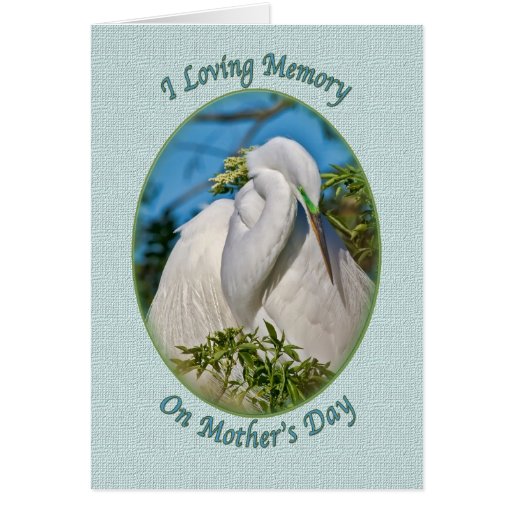 In Loving Memory Mothers Day Card Zazzle