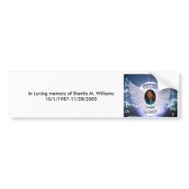 In Loving memory of Sherita M. Williams10/... bumper stickers by LadieW1958 In Loving memory of Sherita M. Williams10/... bumper stickers