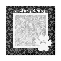 In Loving Memory Pet Photo Magnet by PoshPetPrints In Loving Memory Pet Photo Magnet