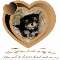 In Loving Memory Pet Photo Sculpture With Stand photo sculptures by 4Ever_In_My_Heart In Loving Memory Pet Photo Sculpture With Stand photo sculptures