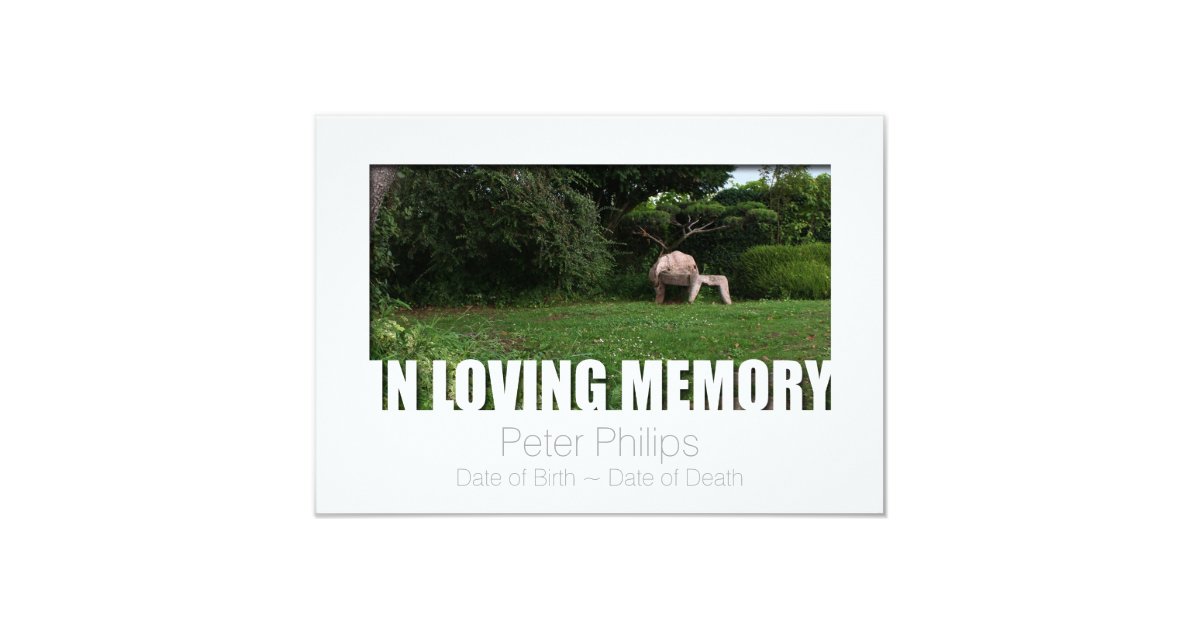 in loving memory templates
