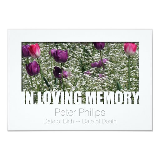 in loving memory templates