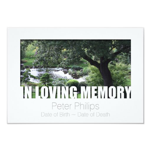 in loving memory templates