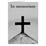 In memoriam cards