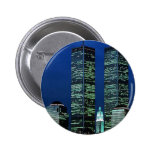 In Memoriam In memory of Twin Towers WTC NYC Pinback Button