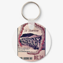 In Memoriam keychains by ww2posters In Memoriam keychains