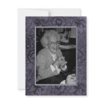 In Memoriam Remembrance Death Notice Photo Custom Invitations