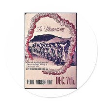 In Memoriam stickers by ww2posters In Memoriam stickers