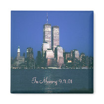 In Memory 9.11.01 Refrigerator Magnet by stephjmort In Memory 9.11.01 Refrigerator Magnet