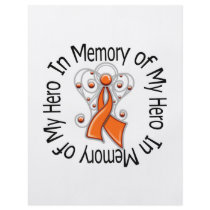 In Memory Hero Multiple Sclerosis Angel Wings flyers by giftsforawareness In Memory Hero Multiple Sclerosis Angel Wings flyers