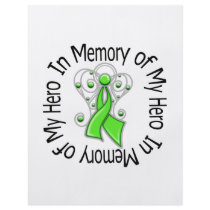 In Memory Hero Non-Hodgkin's Lymphoma Angel Wings Flyer