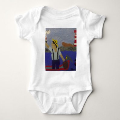 In Memory Of Grandad Baby Shirt