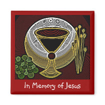 In Memory of Jesus magnets