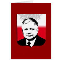 In Memory of Lech Kaczynski Cards