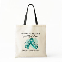 In Memory of My Aunt - Ovarian Cancer Tote Bags