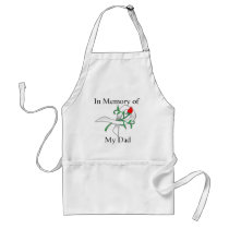 In Memory of My Dad - Lung Cancer Aprons